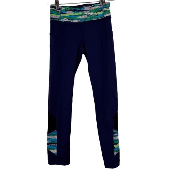 Lululemon Pace Rival Crop Leggings Size 4 - Picture 1 of 10